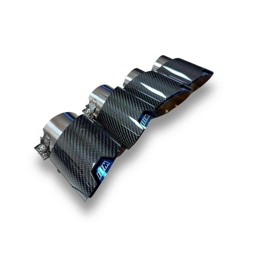 BMW G80 M3, G82/G83 M4 Carbon Fiber Exhaust Tips | Palenon Performance