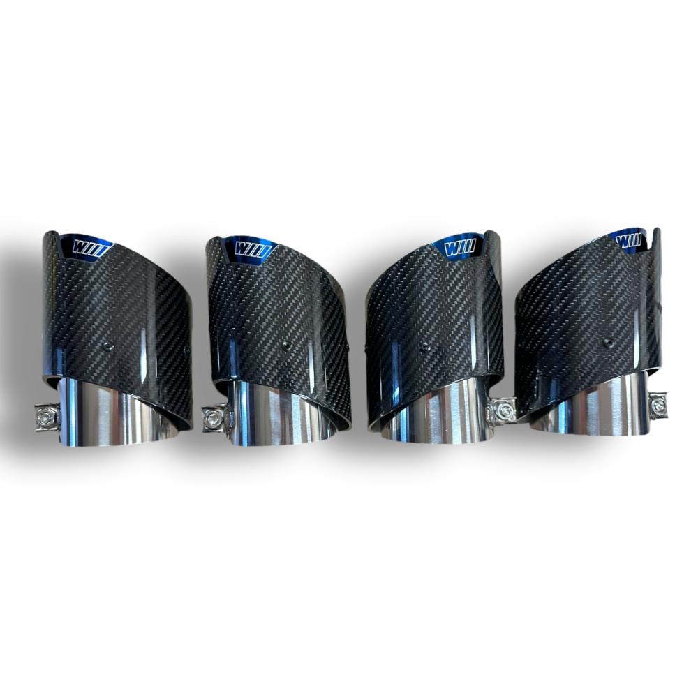 BMW G80 M3, G82/G83 M4 Carbon Fiber Exhaust Tips | Palenon Performance